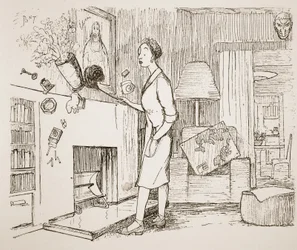 Bekymring, illustration fra 